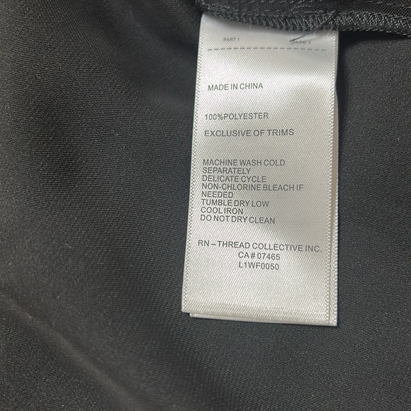 Laundry by Shelli Segal Black Blouse M - Picture 6 of 8